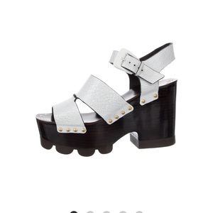 Tory Burch studded platform Clog Sandals